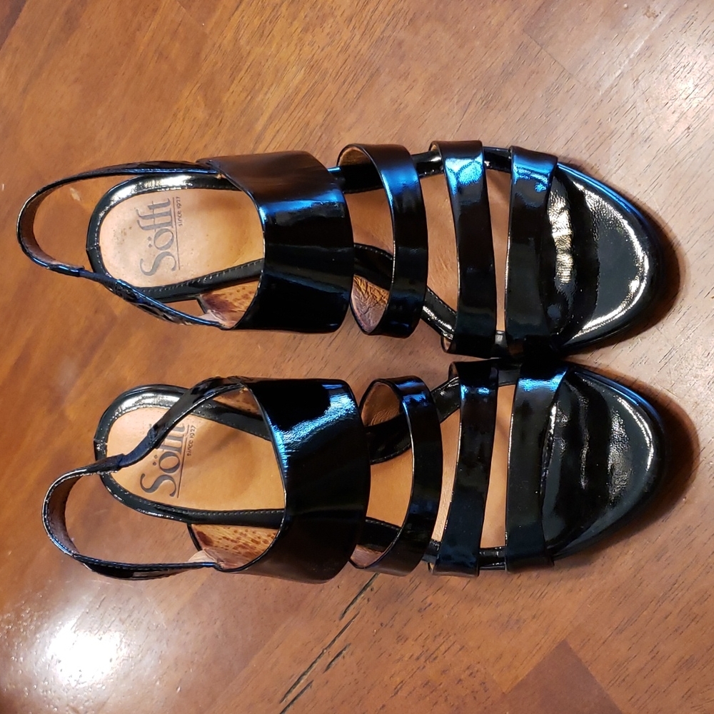 Black Patent Sandals